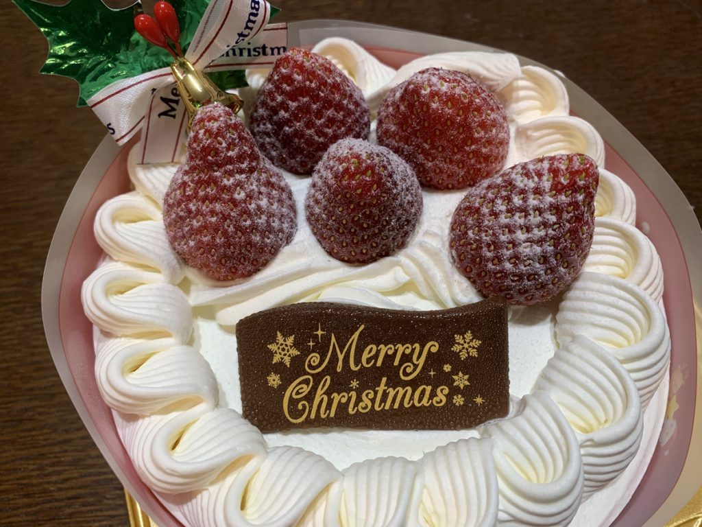 不二家　クリスマス苺のスペシャルショートケーキ